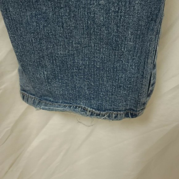 Silver Jeans Stretch DV8 Womens 27/32 Mid Rise Boot Cut Light Wash Denim Jeans - Picture 12 of 12